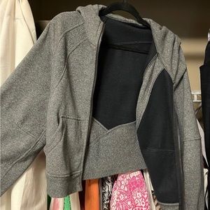 lululemon scuba full zip size M/L